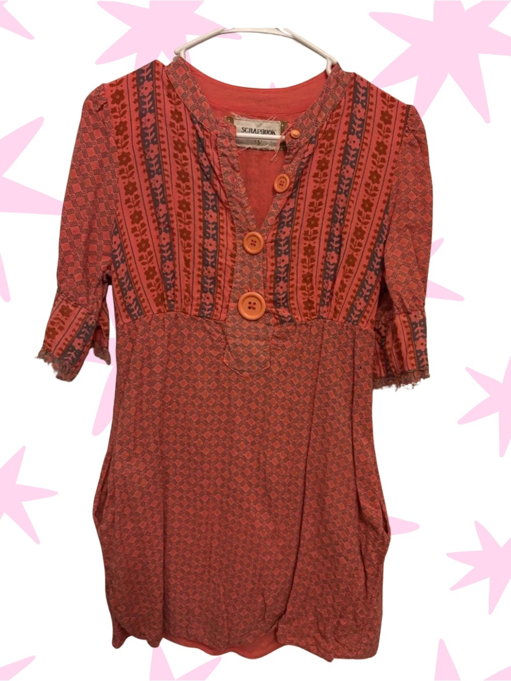 Scrapbook mini dress